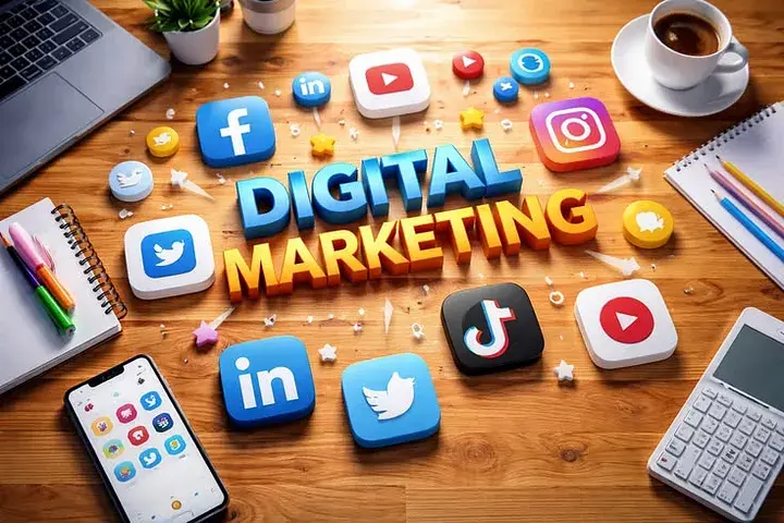 digital marketing is much bigger than social media